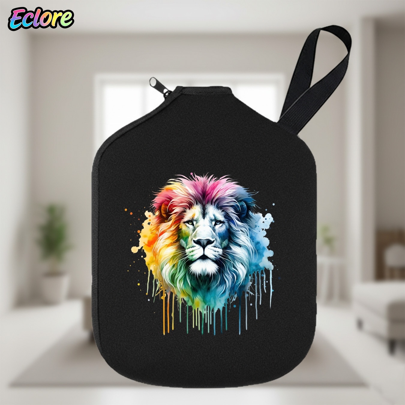 Table Tennis Table - Bolsa colorida para palas de pickleball