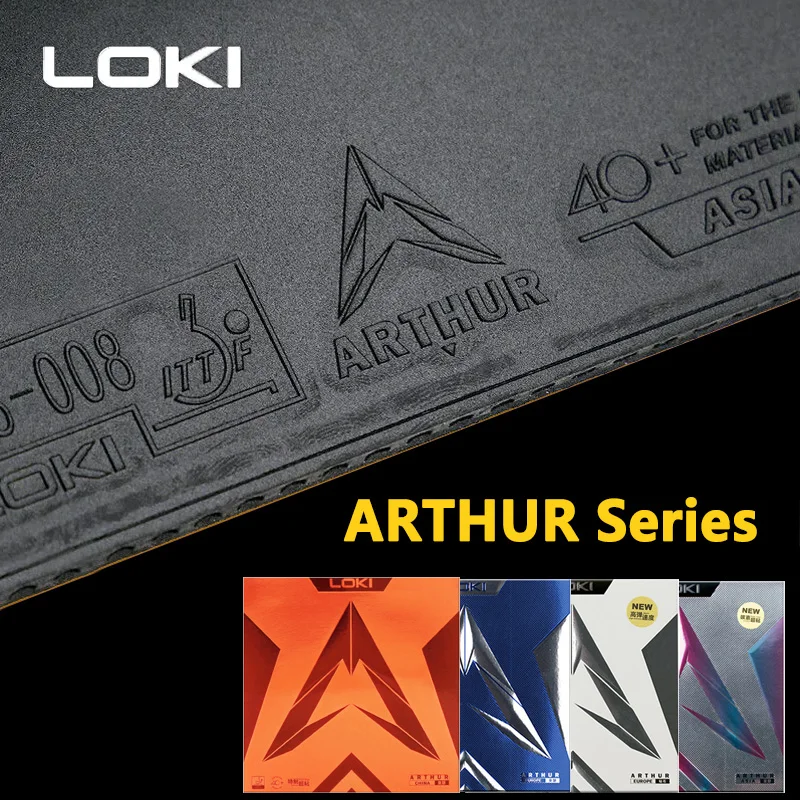 Table Tennis Padel - LOKI ARTHUR-Goma adhesiva para tenis de