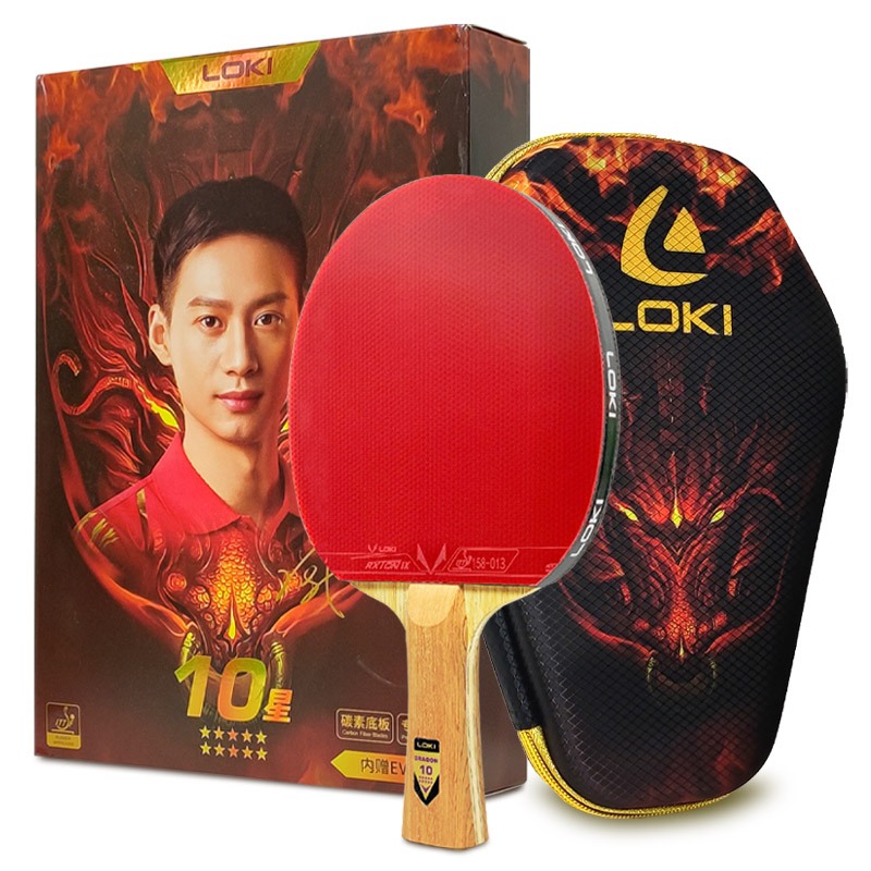 Table Tennis Zhang Jike - Raqueta de tenis de mesa LOKI