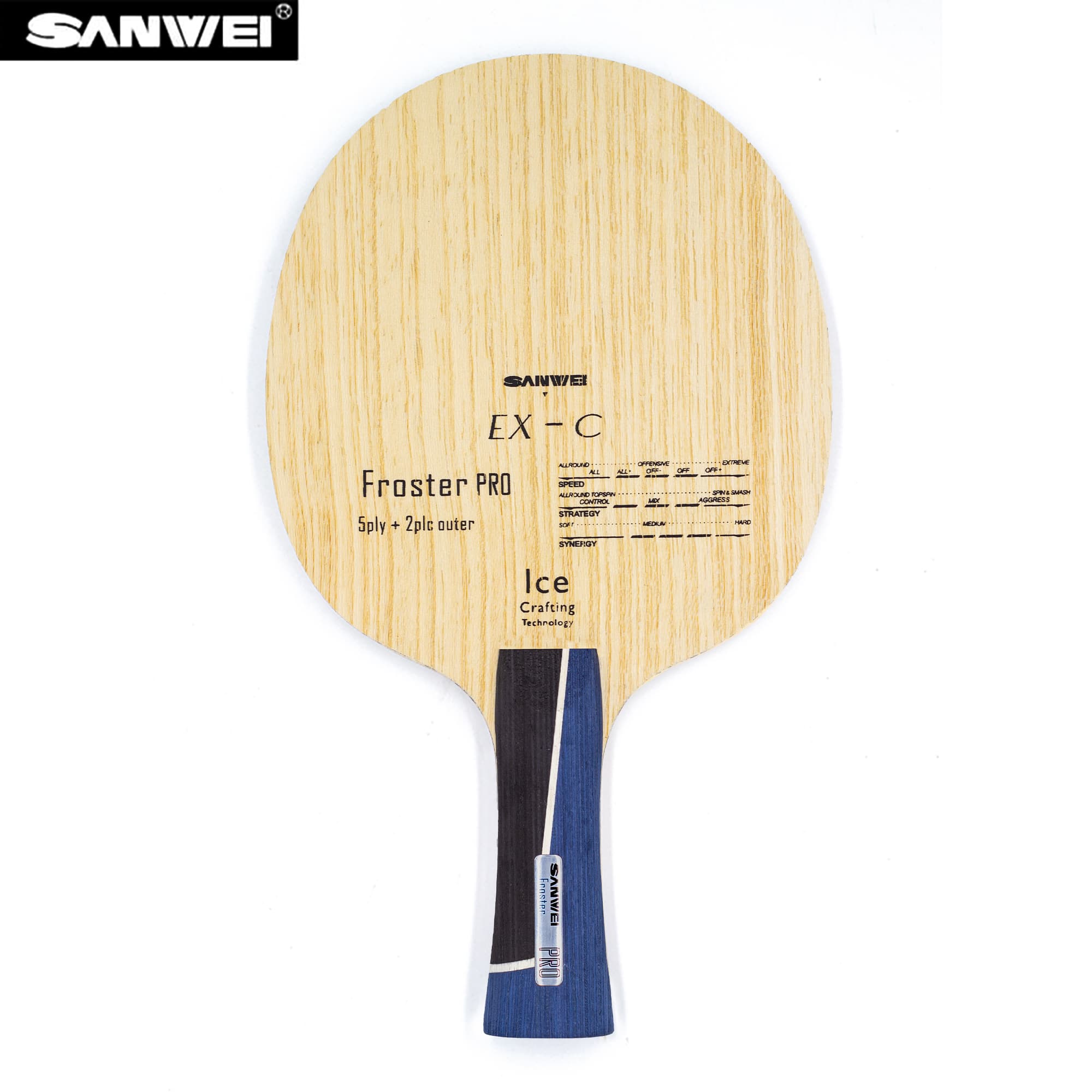 Table Tennis Table - SANWEI ALC Hoja de tenis de