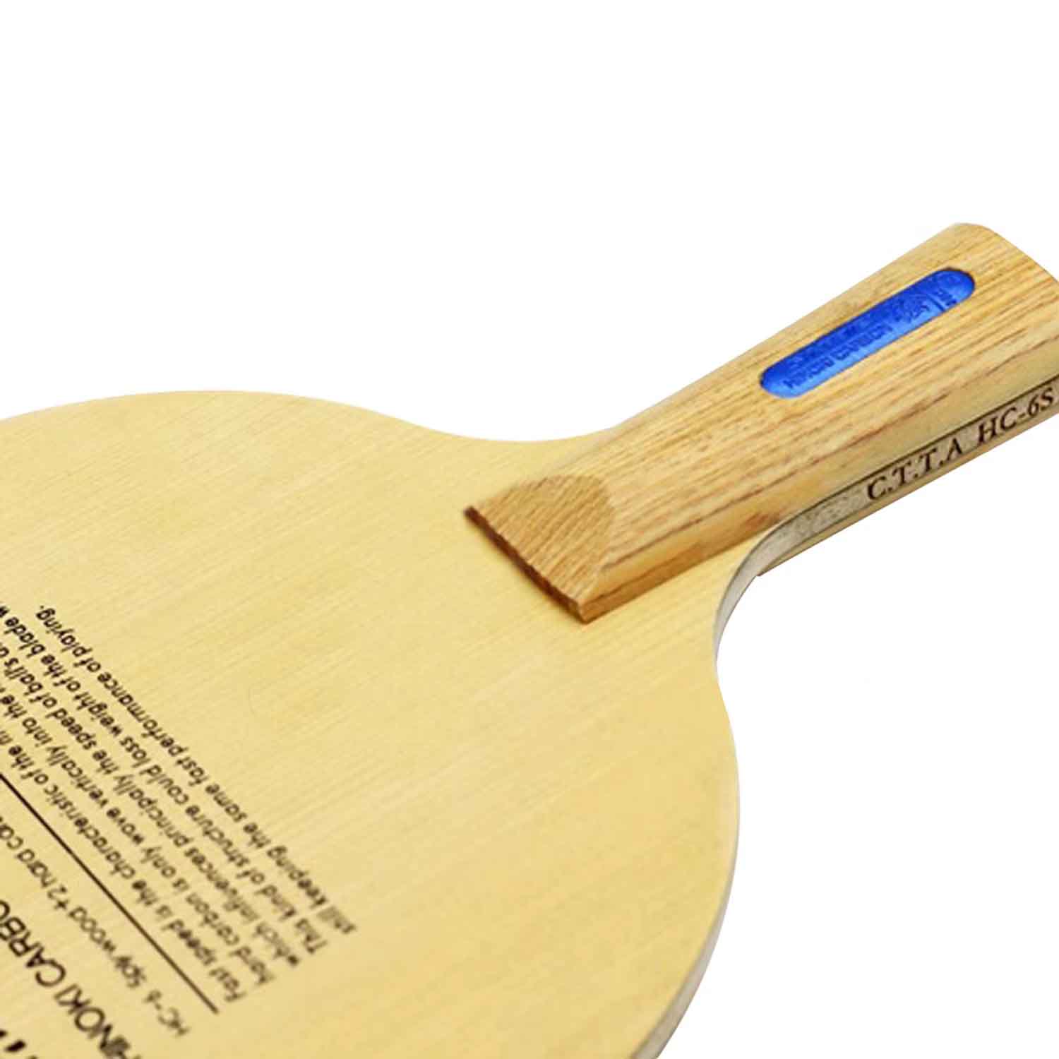 Xiom Blade Table Tennis - SANWEI HC6S Hinoki Carbono - Pala