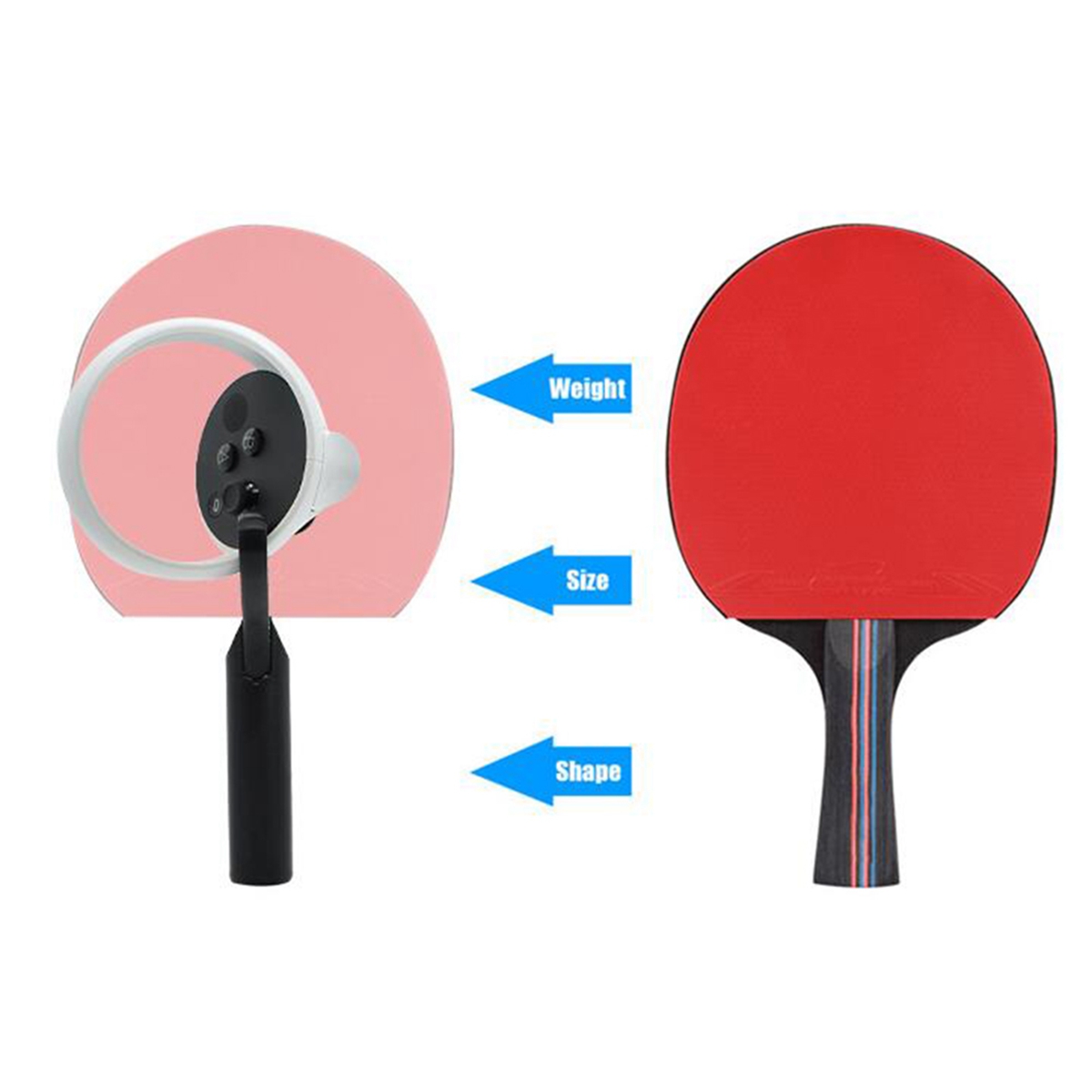 Empuñadura de Raqueta de Tenis - Table Tennis Vr reseña y precio