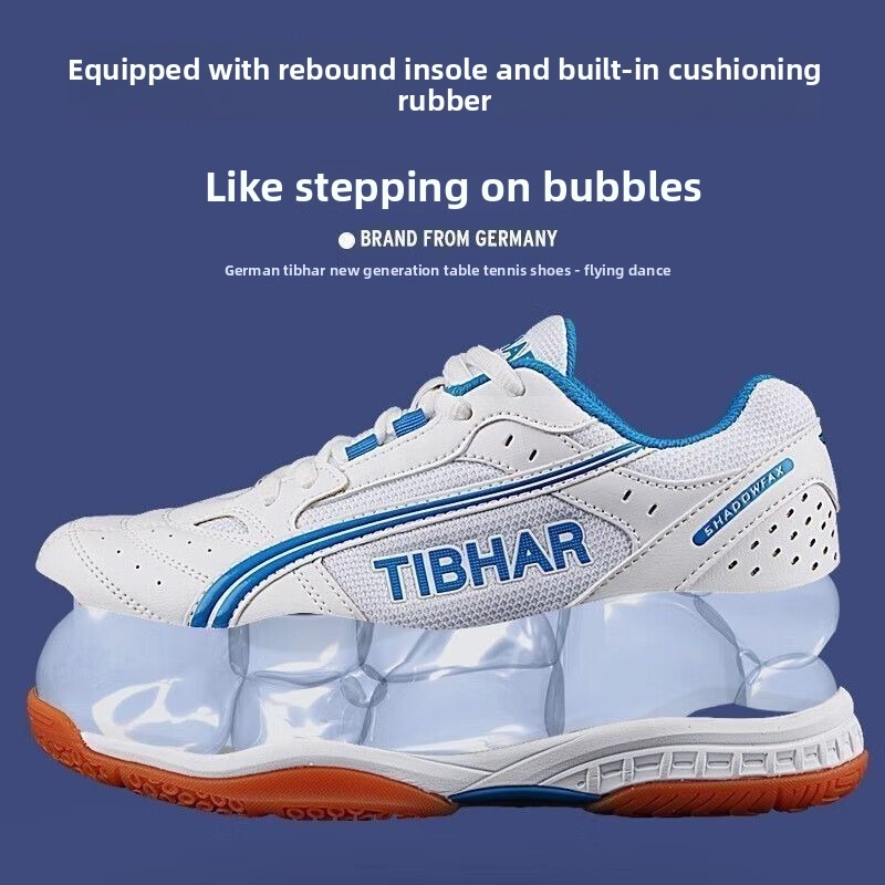 TIBHAR Zapatillas de tenis de  - Table Tennis Shoes reseña y precio