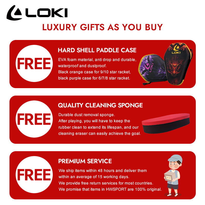 Raqueta de tenis de mesa LOKI  - Table Tennis Zhang Jike reseña y precio