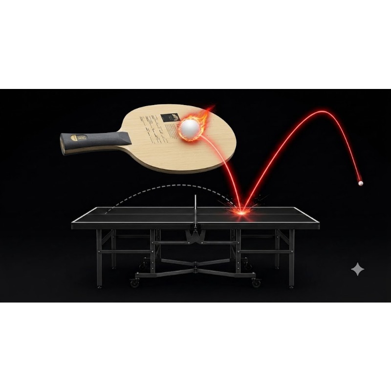 1 unidad SANWEI T5000 Pala de  - Xiom Blade Table Tennis reseña y precio