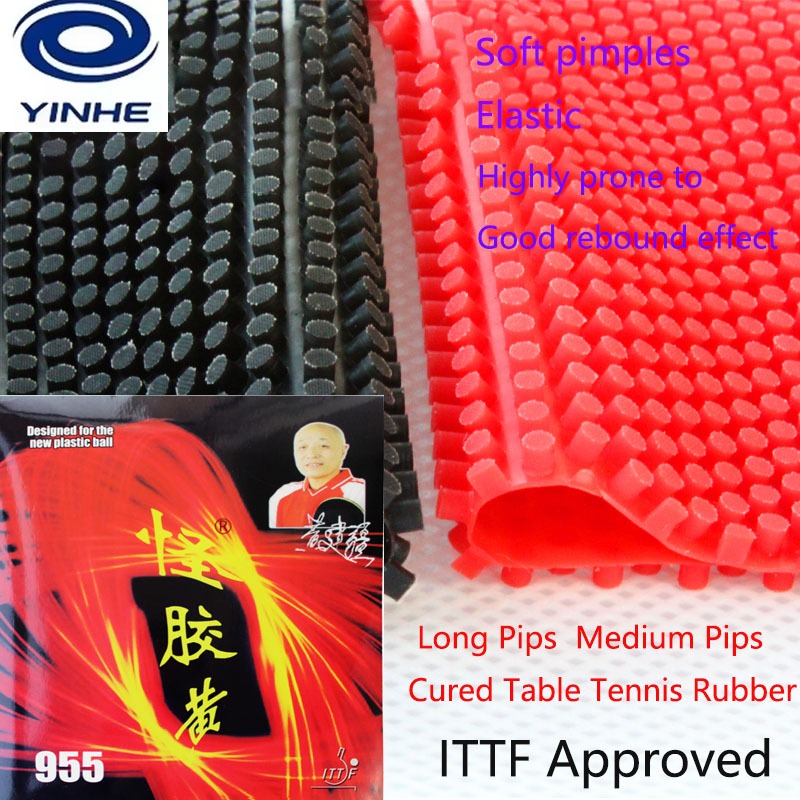 YINHE 955/Neptune/VVIP Pips la - Table Tennis Xiom Rubber reseña y precio