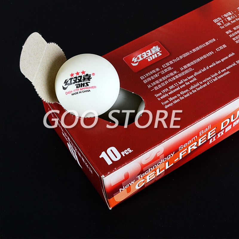 DHS 3-star D40 + pelotas de te - Table Tennis Video Game reseña y precio