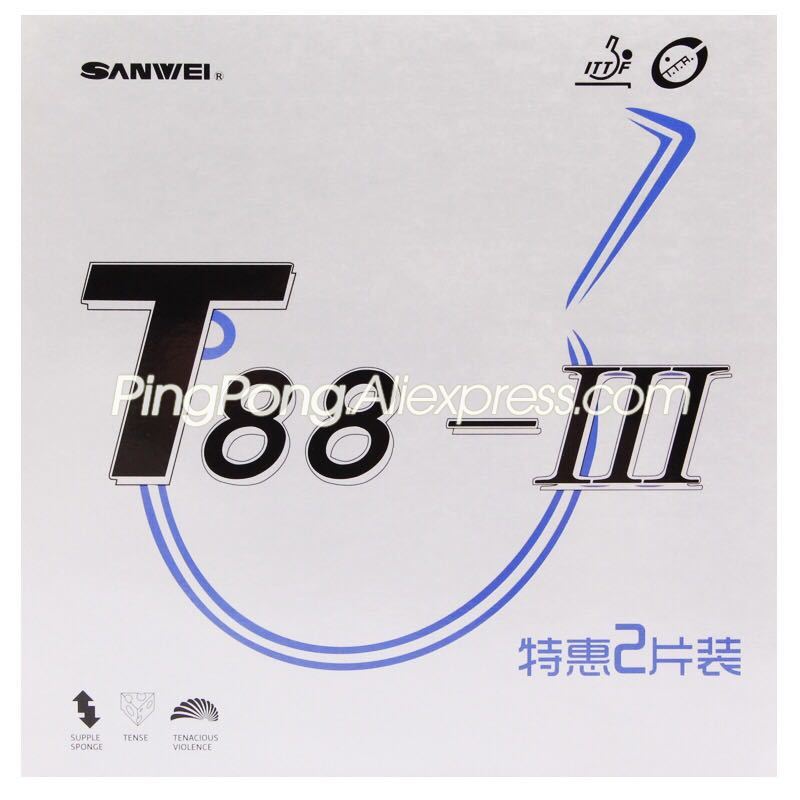 Original SANWEI T88-3 tenis de - Table Tennis Vr reseña y precio