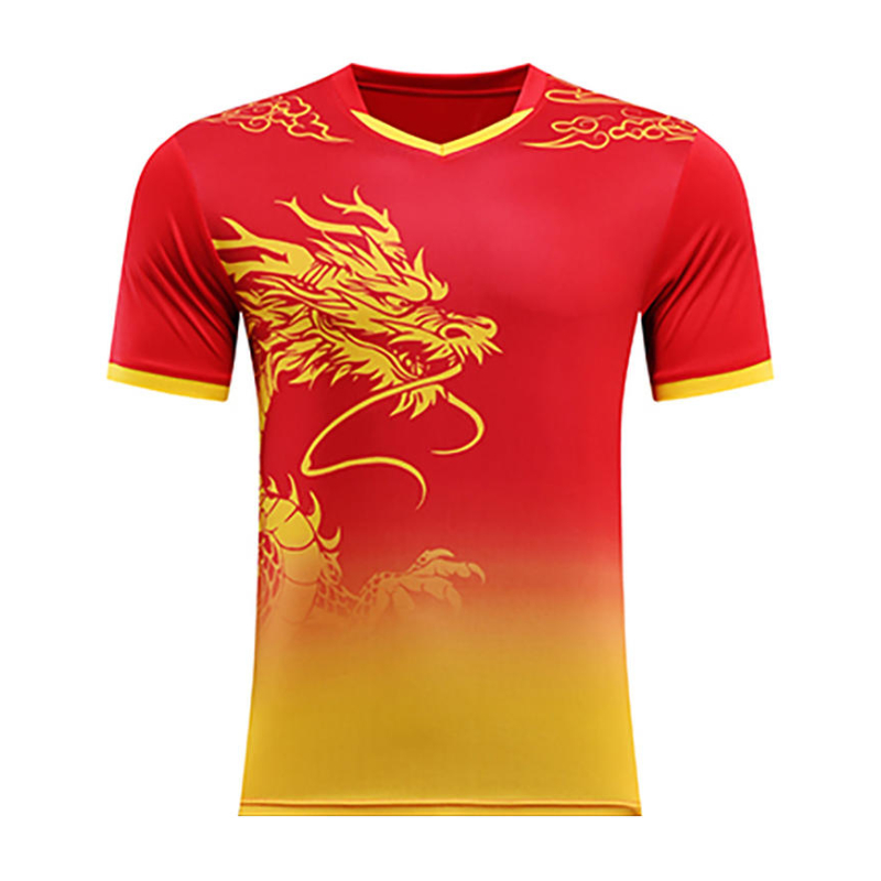 Camisa de tenis de dragón de C - Table Tennis Zhang Jike reseña y precio