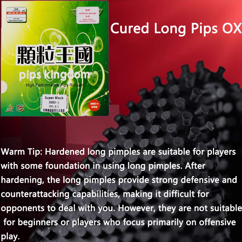 Goma de pingpong de buey curad - Table Tennis Padel reseña y precio