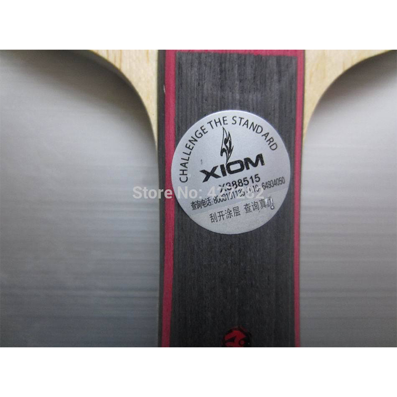 Pala de tenis de mesa XIOM STR - Xiom Blade Table Tennis reseña y precio
