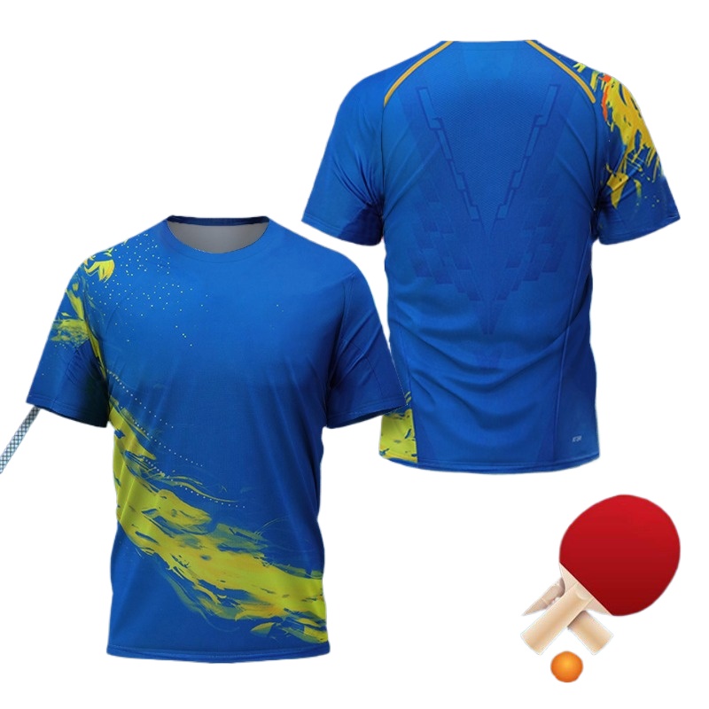 Camiseta gráfica de tenis de m - Table Tennis Zhang Jike reseña y precio