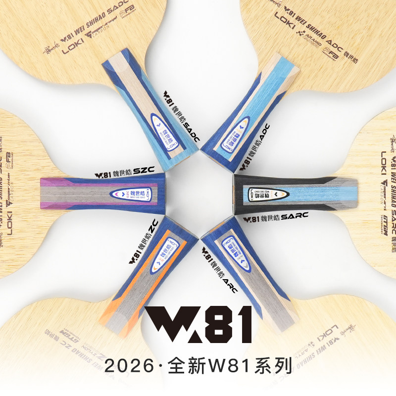 LOKI W81 Series Wei Shihao, Pa - Table Tennis Paddle reseña y precio
