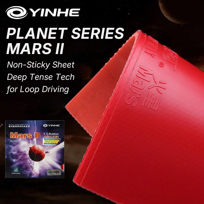 YINHE MARS 2 Goma de tenis de  - Table Tennis Xiom Rubber reseña y precio