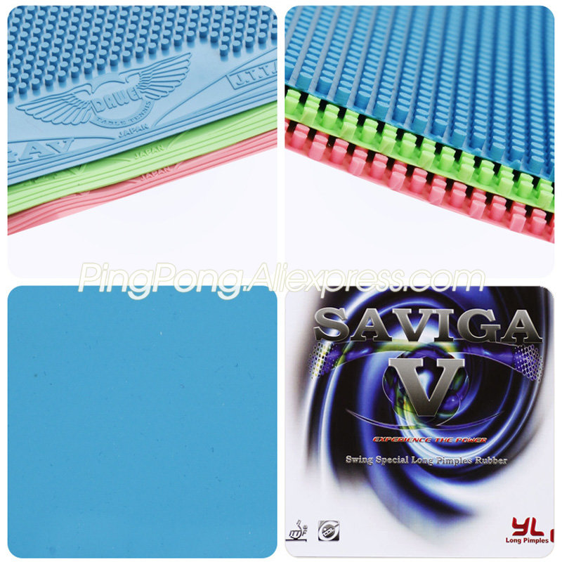 Colorido DAWEI SAVIGA V Pips-t - Table Tennis Forehand reseña y precio
