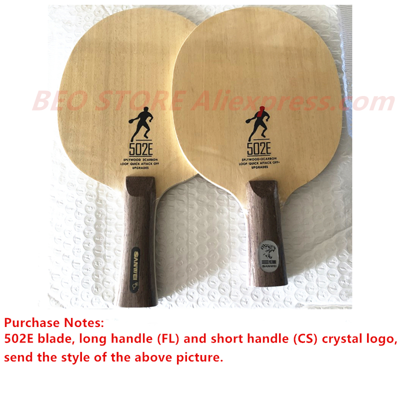 SANWEI CC 502E 5 capas de made - Xiom Blade Table Tennis reseña y precio