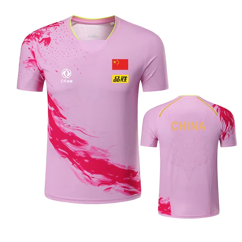 Camiseta con estampado de teni - Table Tennis Zhang Jike reseña y precio