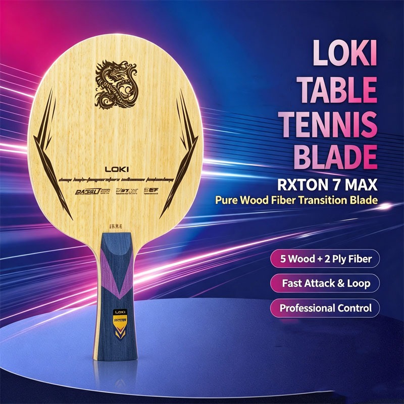 OFF+ LOKI RXTON Aurora 7 Max R - Table Tennis Paddle reseña y precio