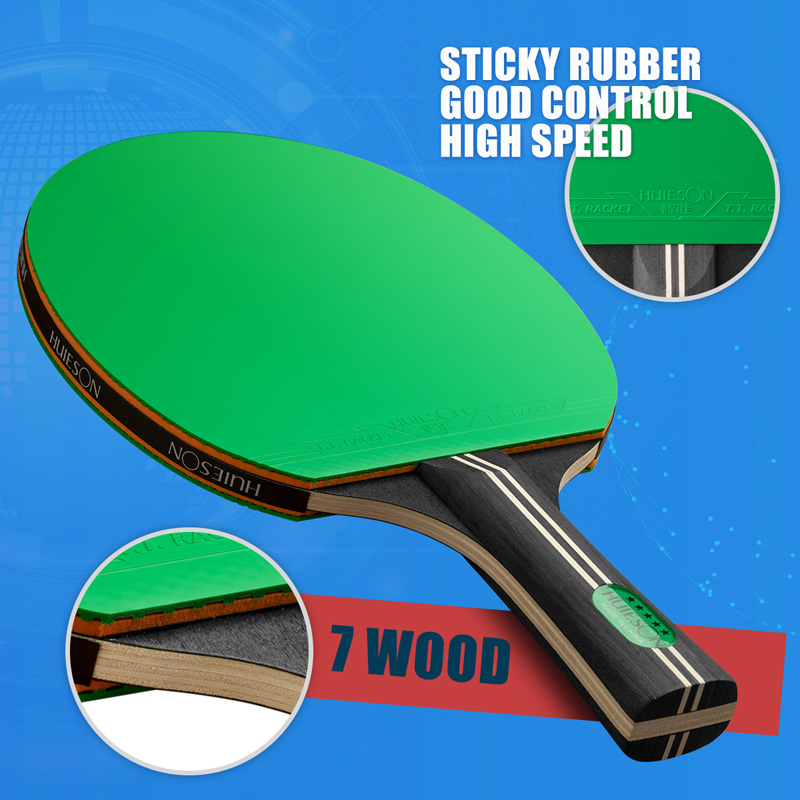 HUIESON Juego de raqueta de te - Table Tennis Kit Bag reseña y precio
