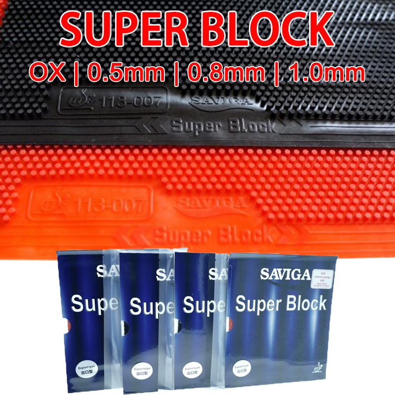 SAVIGA SUPER BLOCK OX Long Pip - Table Tennis Xiom Rubber reseña y precio
