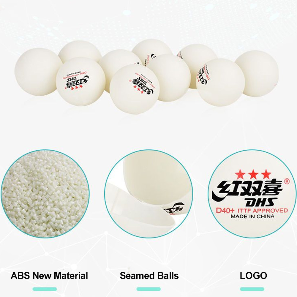 DHS D40+ DJ40+ Pelotas de Ping - Table Tennis Video Game reseña y precio