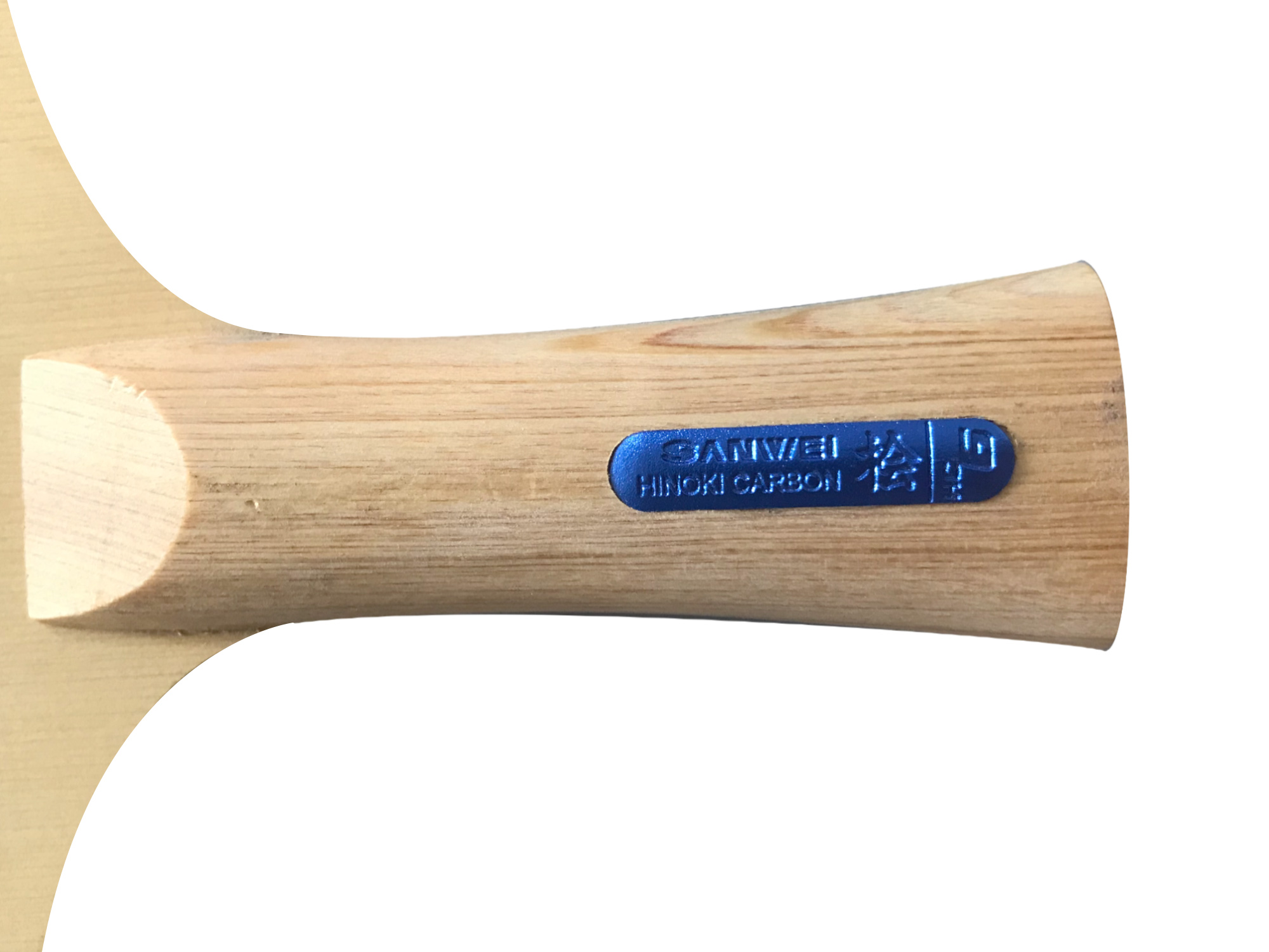 SANWEI HC6S Hinoki Carbono - P - Xiom Blade Table Tennis reseña y precio